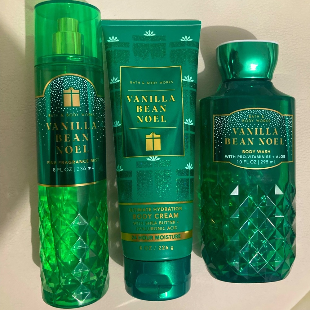 Bath & Body Works Vanilla Bean Noel Set